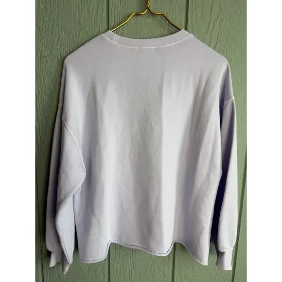 NWT Rails Signature Sweatshirt in Lavender Logo, XS - Picture 8 of 8